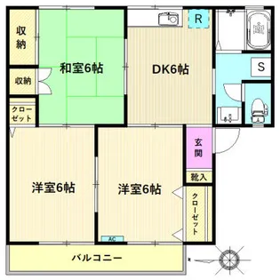 エミネンスセト【2階】の間取り