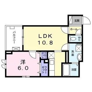 カーサ・コリーナ【2階】の間取り