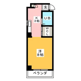 ローレルハイツ【4階】の間取り