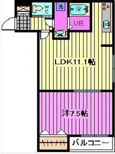 ル・リアン【3階】の間取り