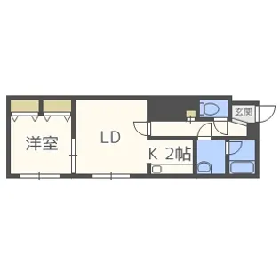 LEE TOWN B【3階】の間取り