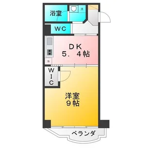 第1正栄ビル【2階】の間取り