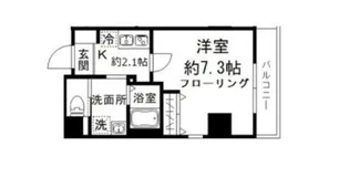 ヴィラフォレスト田端【5階】の間取り