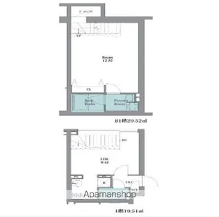 LEGALAND祐天寺【1階】の間取り
