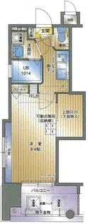 アクタス薬院大通り【7階】の間取り