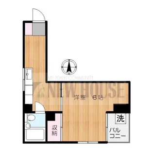 クレインヒル早稲田【2階】の間取り