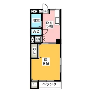 藤本ハイツ【4階】の間取り