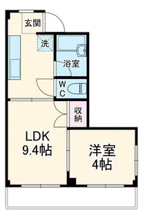 アーバンレース高津第1【1階】の間取り