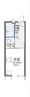 レオパレス旭II【1階】の間取り