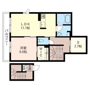 フェアリーヴィラエイチI【SHM】【2階】の間取り
