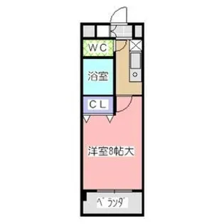マーブルクレスト五軒家【3階】の間取り