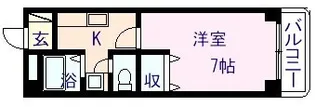ウイング神水【3階】の間取り
