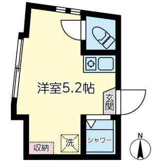 アーバンプレイス高円寺ノース【1階】の間取り