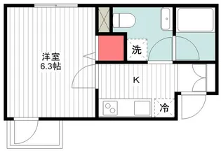 グランハイム雑色【3階】の間取り