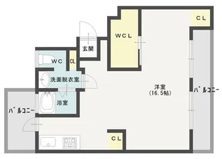 国分旭ケ丘住宅2号棟【3階】の間取り
