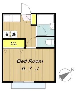 SAKURA・レジデンス【2階】の間取り