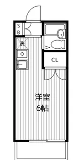 エメラルドハイム上大岡【2階】の間取り