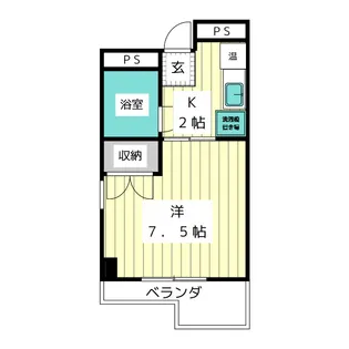 コーポ ミツムラ【3階】の間取り
