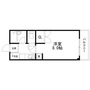 カサフェスタ【1階】の間取り