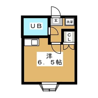 フラット三宿【2階】の間取り