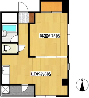 ウイング柿野屋【3階】の間取り