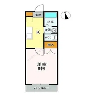 アミューズシバタ C棟【2階】の間取り
