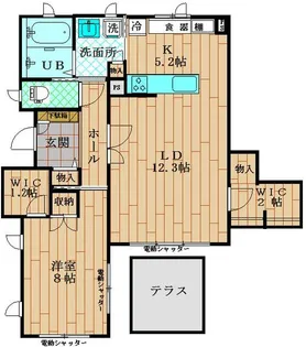 ハウスM【1階】の間取り