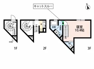 feel CnB【1階】の間取り