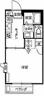 グリーンハイツ【2階】の間取り