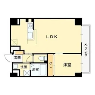 アティーナ守口【4階】の間取り