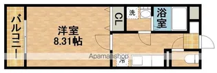 ルシード池田【1階】の間取り