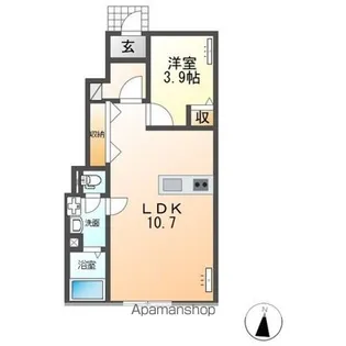 メープルノード【1階】の間取り