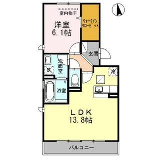 フェア テラス【1階】の間取り