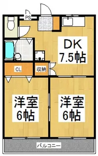 メゾン高橋A【2階】の間取り