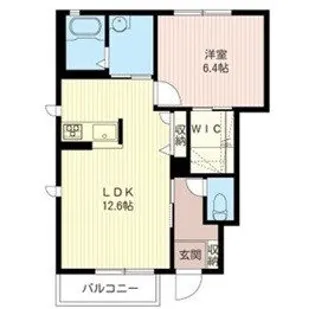 LaPaz【1階】の間取り