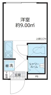 Shanti Casa四谷若葉【3階】の間取り