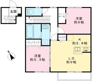 BE-9・A【1階】の間取り