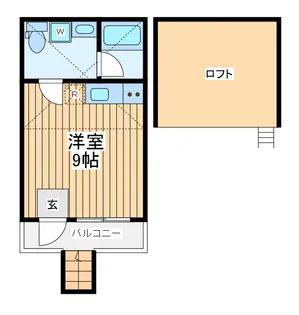 グランドビュー玉川学園【1階】の間取り