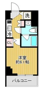 SHOKEN Residence新丸子II【5階】の間取り