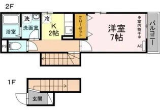 ベルソフィア【2階】の間取り