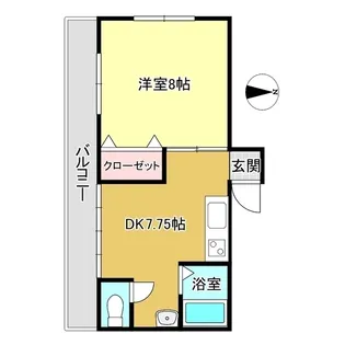 野口ビル【3階】の間取り