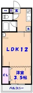 ロックグランデ【2階】の間取り