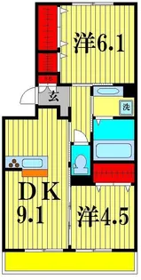 シャルート【1階】の間取り