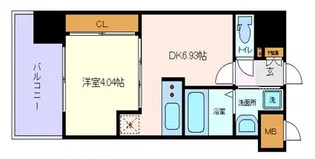 アルティザ仙台花京院【4階】の間取り