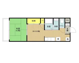 鈴木マンション【3階】の間取り