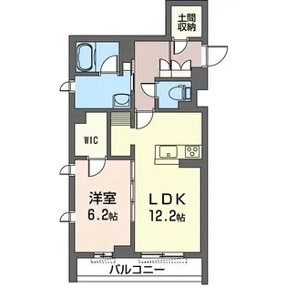 le blanc (ルブラン)【1階】の間取り