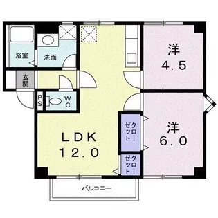 アーバンヒルズ【2階】の間取り
