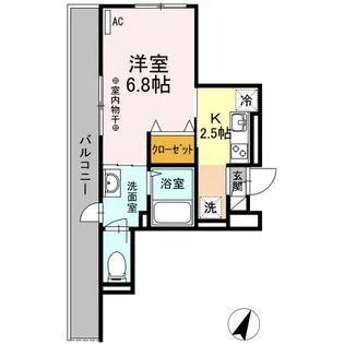 オリーヴ【2階】の間取り