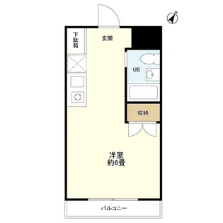 スカイコート日吉第2【1階】の間取り