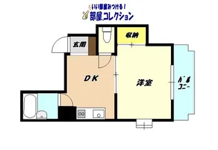 ハイツサンバード【2階】の間取り